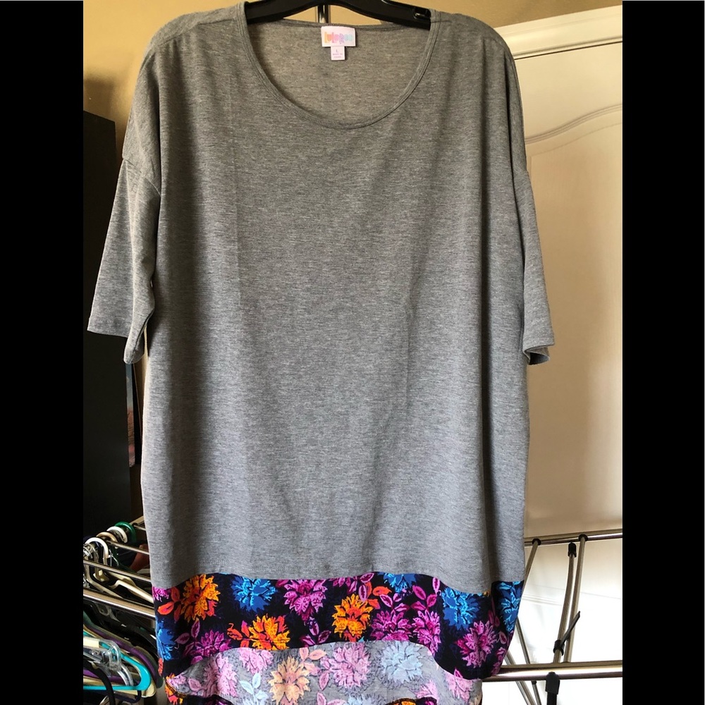 Lularoe Irma L dipped EUC